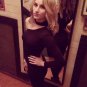 Black DAZZLING OFF-THE-SHOULDER HIGH SLIT SLINKY Midi DRESS Sexy Skirt Bodycon