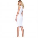 White Autumn Outfit High-end Dress Jumperskirt Evening Party SLING Slim Dress