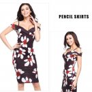 Floral Printing Pencil Skirts Boho Maxi Dress Evening Party Beach Sundress Floral Printing Pencil Skirts Boho Maxi Dress Evening Party Beach Sundress