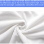 White Top Semi Sheer Wavy Edge Loose Beach Skirt V Neck Lace Up Dress