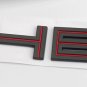 Deep Red Metal Trunk Emblem Badge Sticker Ford Mustang SHELBY Logo Snake COBRA
