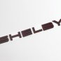 Deep Red Metal Trunk Emblem Badge Sticker Ford Mustang SHELBY Logo Snake COBRA
