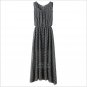 Black White Polka-dot Dresses  Off-the-shoulder Skirts Dress Strapless Sundress