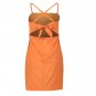 Pink Orange Bow A-line Jumper Skirt Boho Maxi Dress Evening Party Beach Camisole