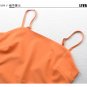 Pink Orange Bow A-line Jumper Skirt Boho Maxi Dress Evening Party Beach Camisole