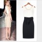 Crew Neck Brown Black Assorted Colors Dresses Skirts Dress Strapless Sundress