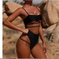 One Pcs Strappy Swimsuit Bathing Suit Cut Out Bandage Swimwear Beachwear