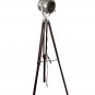 SPOTLIGHT WITH BROWN WOOD TRIPOD STAND