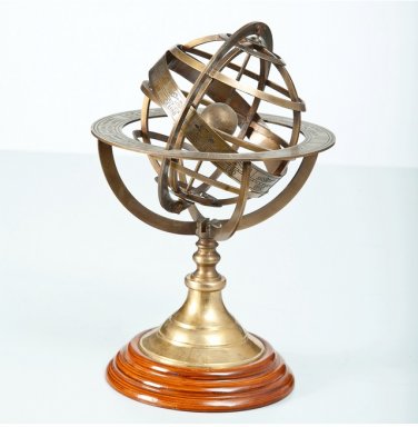 Brass Tabletop Armillary Nautical Sphere Globe-12"