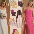 McCalls Sewing Pattern 4375 Ladies Misses Wedding Evening Tops Skirts Sz 6-12 UC