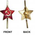 SOLDIER RED STAR COLLECTIBLE AUTHENTIC HAT / BERET SOVIET INSIGNIA / BADGE USSR