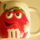 Red M&M Ceramic Mug
