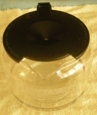MR COFFEE 10 CUPS REPLACEMENT GLASS CARAFE BLACK