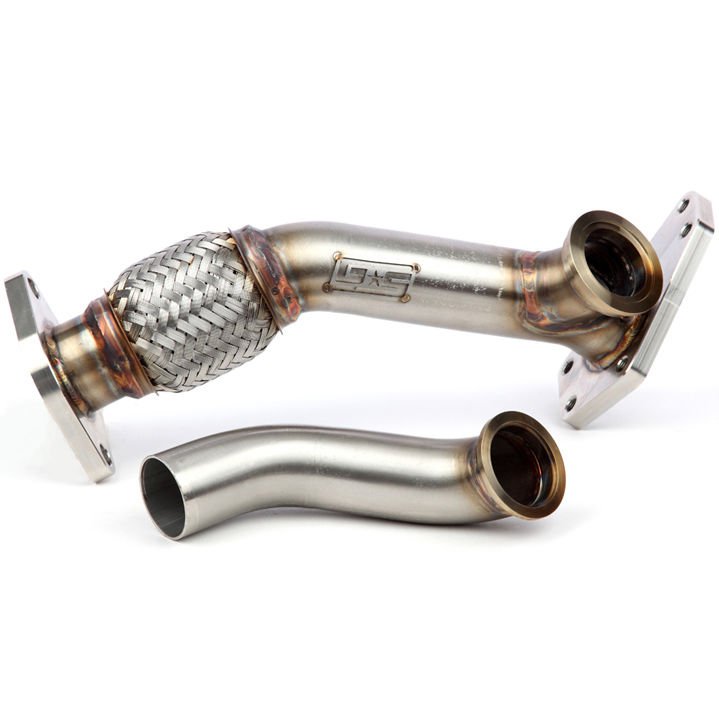 GrimmSpeed External Wastegate Up Pipe w/ Dump Tube 44/45mm VBand