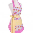 FLIRTY APRONS Women's Apron Frosted Cupcake $26.95