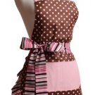 FLIRTY APRONS Women's Apron Pink Chocolate $26.95