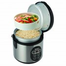 AROMA Digital Rice Cooker and Food Steamer $54.95 Silver BEST DEAL