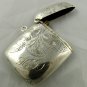 Antique 1911 Solid Sterling Silver Vesta Monogrammed HFS ?  LAYBY AVAILA