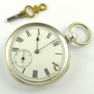 Antique 1900s Key Wind Pocket Fob Watch John Walker 77 Cornhill London LAYBY