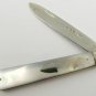 1916 Sterling Silver Pocket Fruit Knife Mother of Pearl Handle Thomas Marples