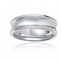 925 Sterling Silver Unique Crafting Baseball Pattern Ring Band / Pendant (Women) A10157R