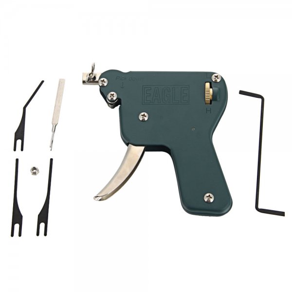 EAGLE AML020028 Stainless Steel Manual Pop-down Lock Pick Snap Gun