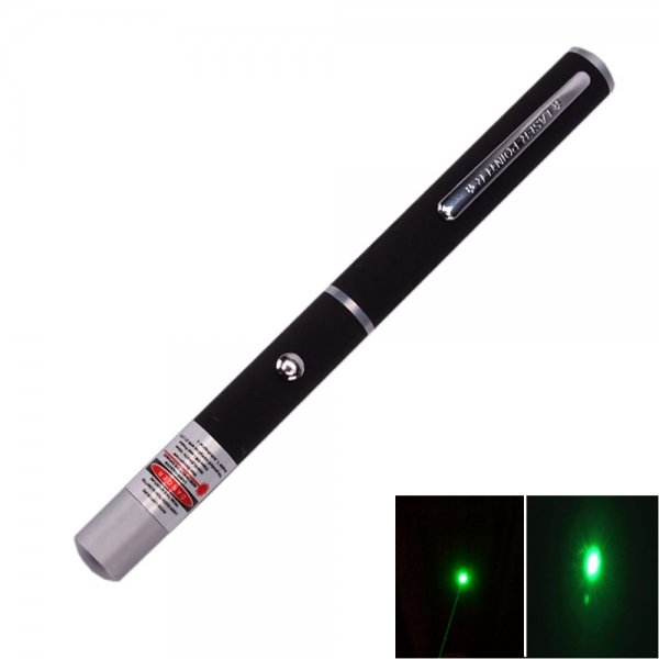 1mW 532nm High Power Green Laser Pointer Pen (2*AAA)