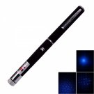 2 in 1 5mW 405nm Mid-open Blue-violet Laser Pointer Pen (2*AAA)