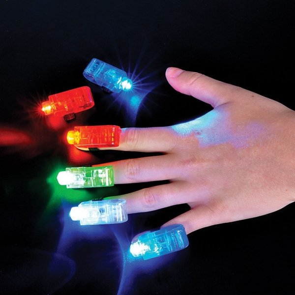 8 LED Finger Lights