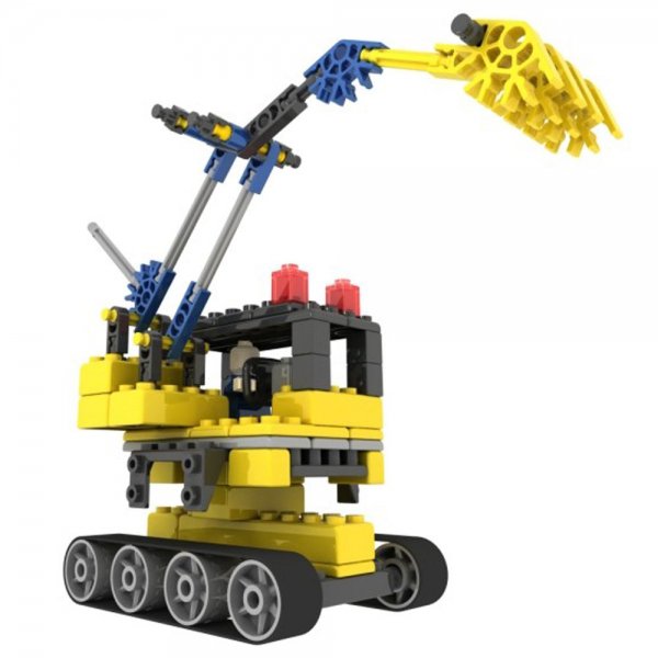 LOZ-C0005 98pcs Engineering Excavator Design Assembly Building Block Intelligent Toy