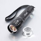 Cree XM-L T6 2000LM 5 Modes White Light Waterproof Flashlight Black