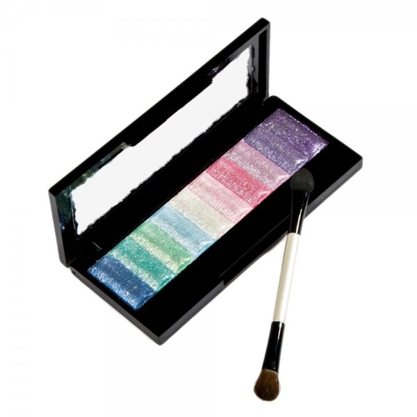 10 Colors Pure Pearly-lustre Baked Powder Eyeshadow Makeup Palette 3#