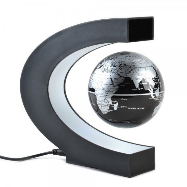 8.5cm DIY Embellishment Rotary Magnetic Levitation Globe