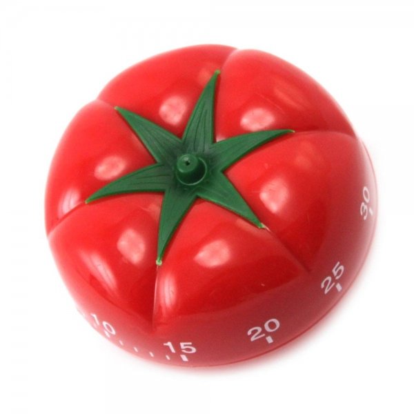 Tomato Shaped Kitchen Timer Red