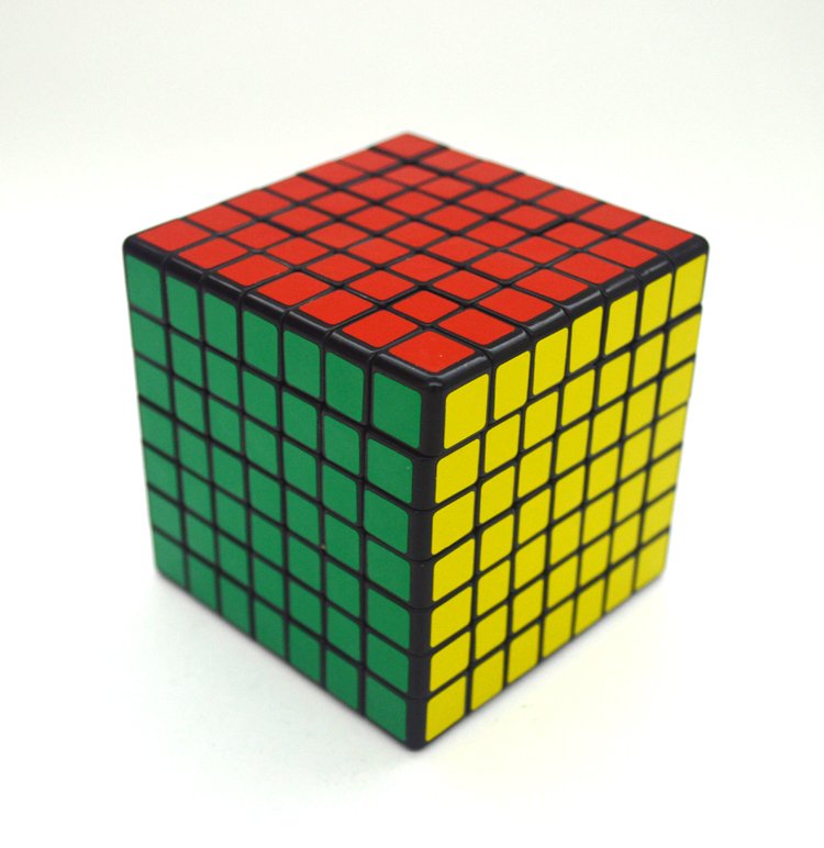 7x7x7 Ultra-smooth Professional Speed Cube Twist Puzzle Rubik Intelligence Toy