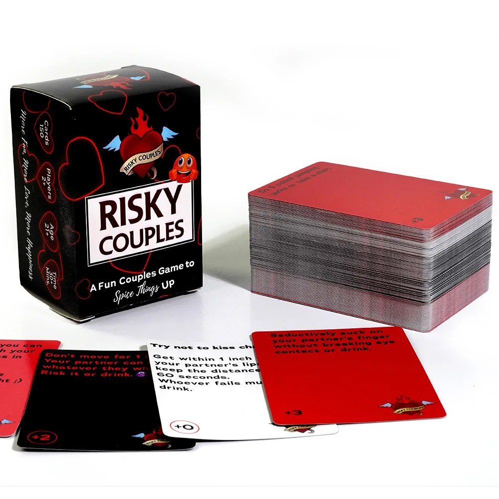 Risky Couples 150 Spicy Dares for Adults Swingers Couples Sex Party ...