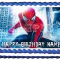 SPIDERMAN Edible cake topper image 1/4 sheet (10.5" x 8")