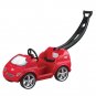 Toddlers Sturdy Ride-On Toy Car Kids Red Push Around Mobile with Handle 1-4 yrs