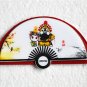 Fan Shaped Stainless Steel Unbreakable Cosmetic Mirror,Pocket Mirror, Purse Mirror, Handbag Mirror