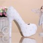Party Shoes, Bridal Shoes, Wedding Shoes--Elegant Mixed Pearls with Crystal Rhinestone Pumps