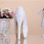 Party Shoes, Bridal Shoes, Wedding Shoes--Elegant Mixed Pearls with Crystal Rhinestone Pumps