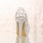 Bridal Shoes, Wedding Shoes , Party Shoes--Full Mixed Crystal Rhinestone Pattern Platform Shoes
