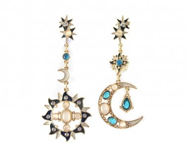 God of Sun & Moon Earring
