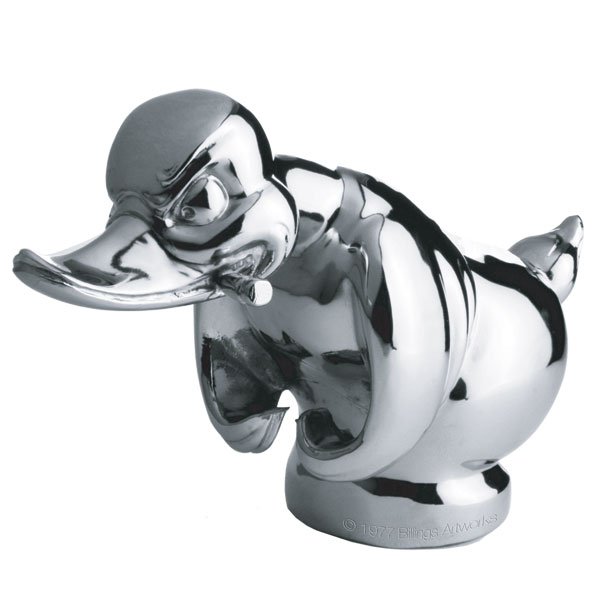 Chrome Convoy Rubber Duck Hood Ornament
