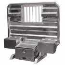65"x70" Cab Rack w/Tool Box, Window & Chain Trays
