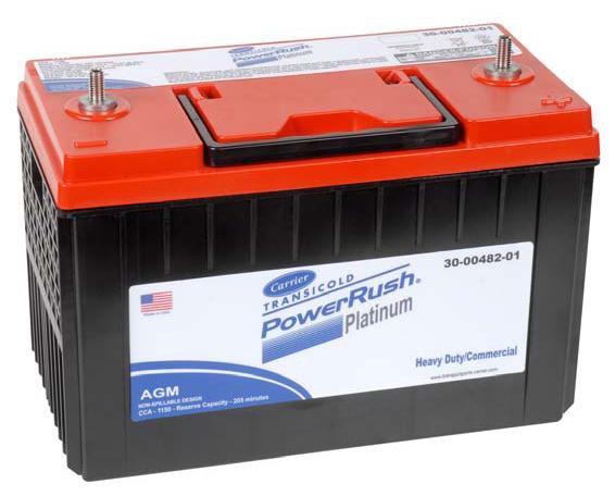Carrier Transicold PowerRush AGM Battery