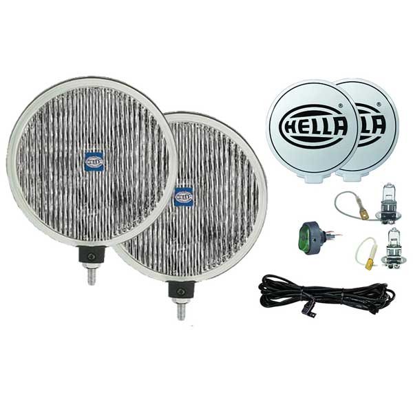 Hella Round Fog Lamp Kit