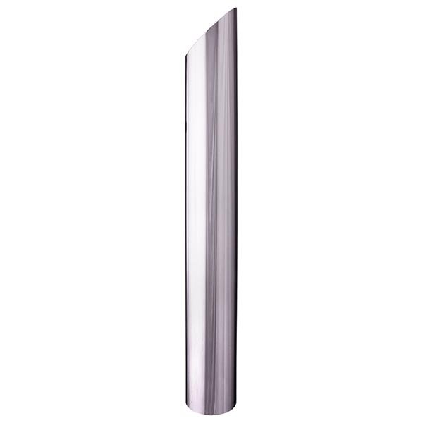 7"D x 108"L Mitered One-Piece Chrome Stack