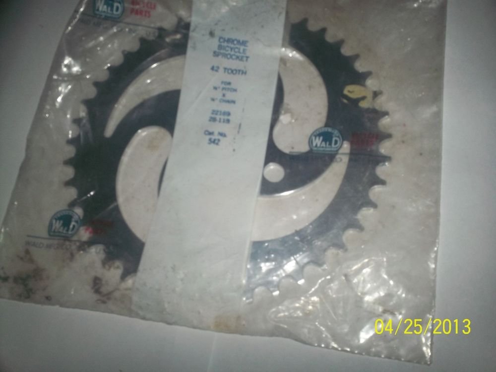 Wald Products #542 Chainring 1pc Wald 42t Cp-#542