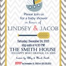 Nautical Baby Shower invitations